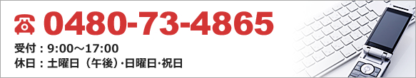 電話番号：0480-73-4865